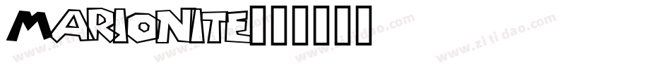 Marionite字体转换