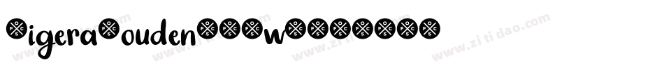 LigeraRouden-65wY字体转换