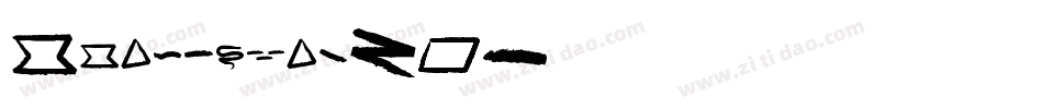 SurfboardITC字体转换