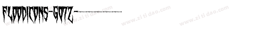 FloodIcons-GO7Z字体转换