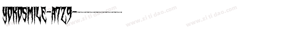 YokoSmile-a7Z9字体转换