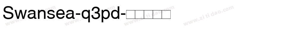 Swansea-q3pd字体转换