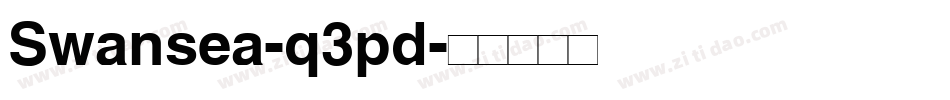 Swansea-q3pd字体转换