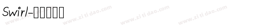 Swirl字体转换