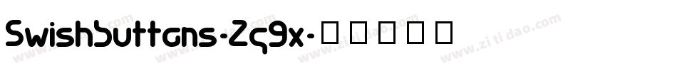 Swishbuttons-Zq9x字体转换