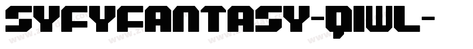 SyfyFantasy-q1wl字体转换