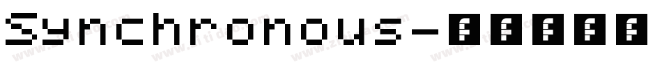 Synchronous字体转换