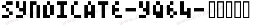 Syndicate-Yq64字体转换