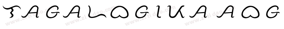 Tagalogika-aOG5字体转换