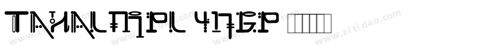 TahalmPl-4ngp字体转换