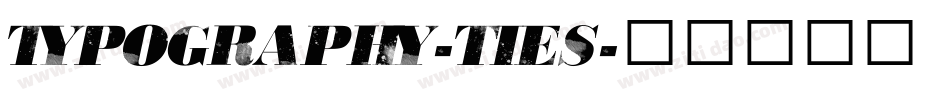 Typography-ties字体转换