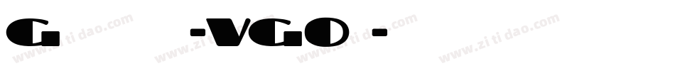 Gemelli-VG0y字体转换