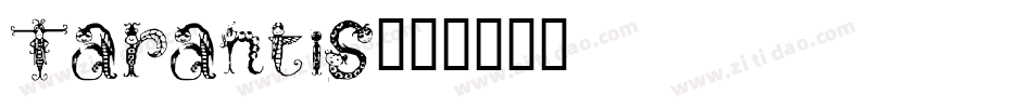 Tarantis字体转换