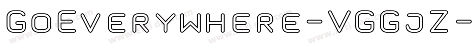 GoEverywhere-VGGjZ字体转换