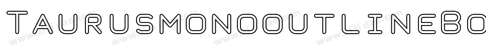 TaurusmonooutlineBold-x3ROR字体转换