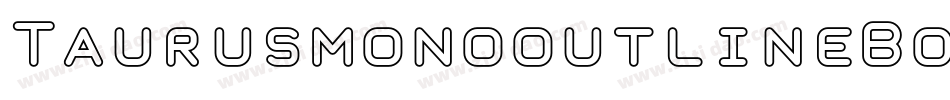 TaurusmonooutlineBold-x3ROR字体转换