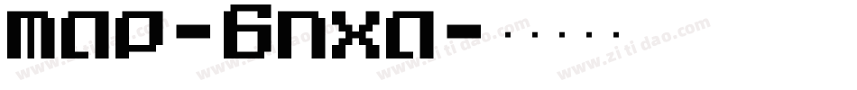 Map-6nXA字体转换