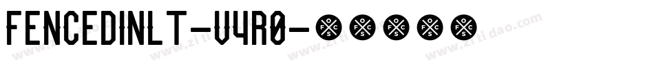 FencedInLt-V4r0字体转换