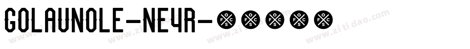 GolaUnole-nE4R字体转换