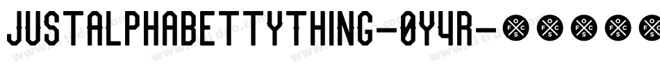JustAlphabettyThing-0y4r字体转换