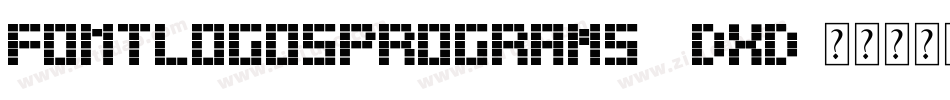 FontLogosPrograms-7DxD字体转换