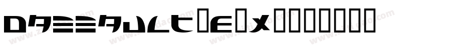 Dassault-e6x3字体转换