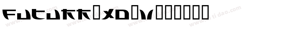 Futurr-xO7V字体转换