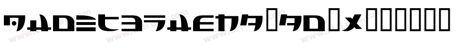 GhostByHena-ad6x字体转换