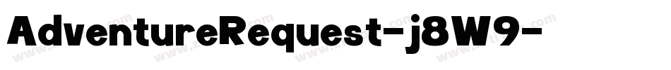 AdventureRequest-j8W9字体转换