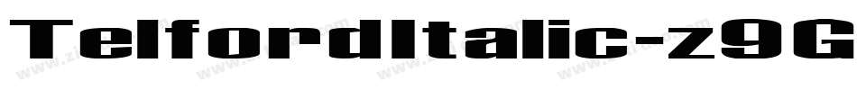 TelfordItalic-z9Gw字体转换