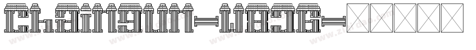 Chaingun-w8J6字体转换