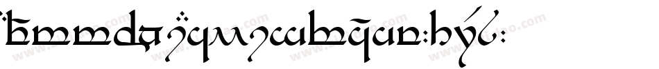 CepttoniCalligraphy-37R8字体转换
