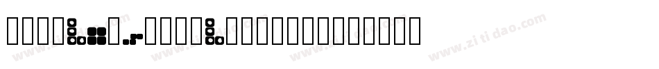 NebulousRegular-54aV字体转换