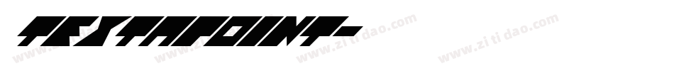 Textapoint字体转换