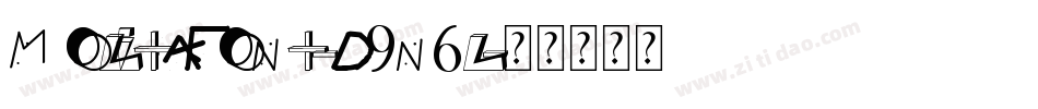 MolitaFont-d9n6l字体转换