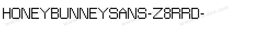 Honeybunneysans-z8RrD字体转换
