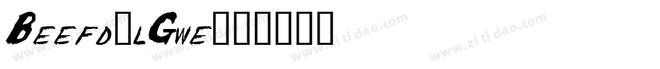 Beefd-lGwe字体转换