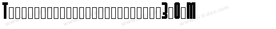 Thehangoverdecadeoutline-3zOaM字体转换