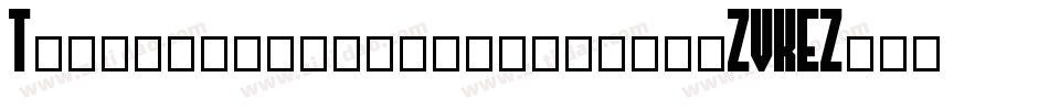 Thehangoverdecadebold-ZVKEZ字体转换