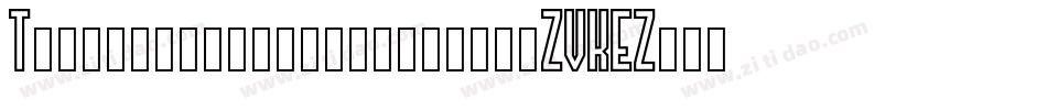 Thehangoverdecadebold-ZVKEZ字体转换
