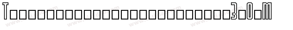 Thehangoverdecadeoutline-3zOaM字体转换