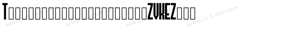 Thehangoverdecadebold-ZVKEZ字体转换