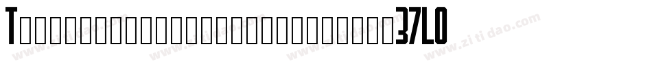 Thehangoverdecaderegular-x37LO字体转换