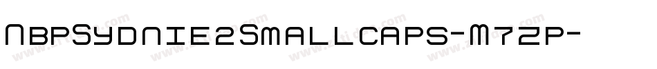 NbpSydnie2Smallcaps-M7zp字体转换
