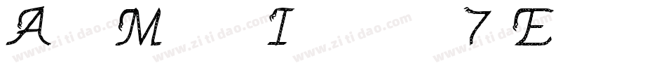 AutoMobileInverse-a7wE字体转换