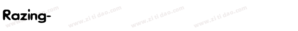 Razing字体转换