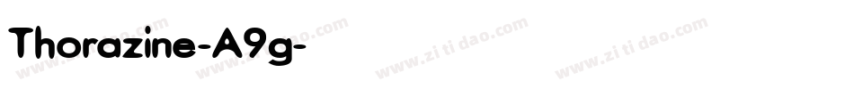 Thorazine-A9g字体转换