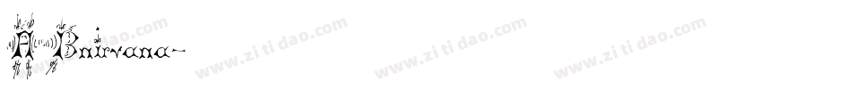 ABnirvana字体转换