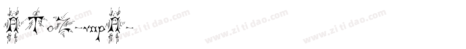 AToZ-vnpA字体转换