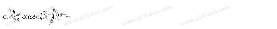 aLancet3D字体转换